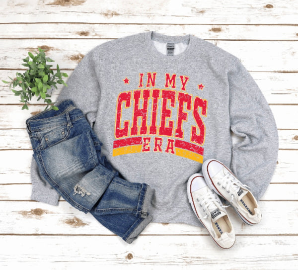 Chiefs Era Crewneck Sweatshirt