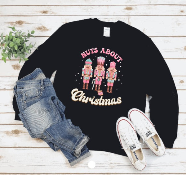 Nuts About Christmas Crewneck