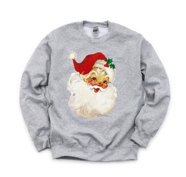 Red Hat Vintage Santa Crewneck