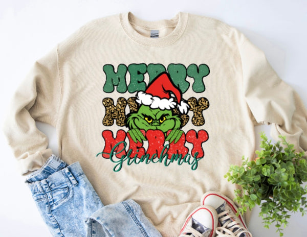 Merry Grinchmas Crewneck