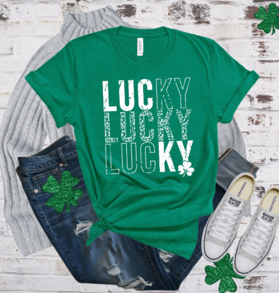 Triple Lucky Tee