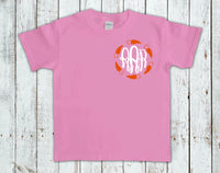 Carrot Circle Monogram