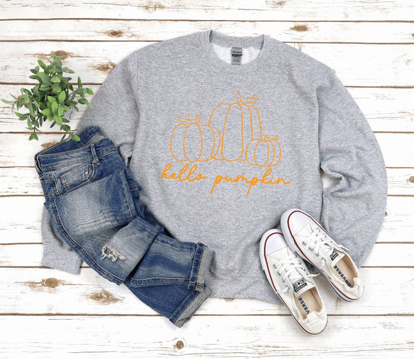 Hello Pumpkin Sweatshirt