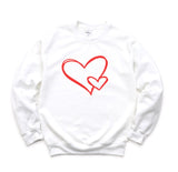 Double Heart Crewneck