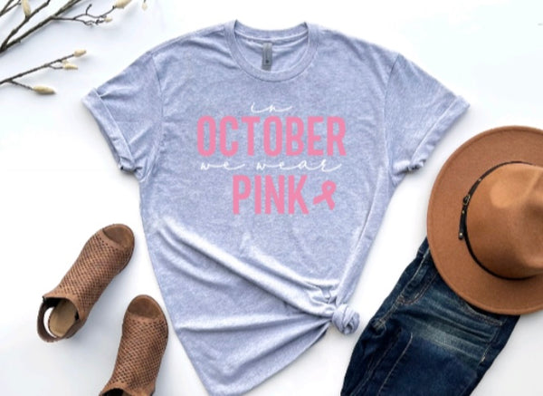 In October We Wear Pink