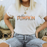 Hello Pumpkin Animal Print